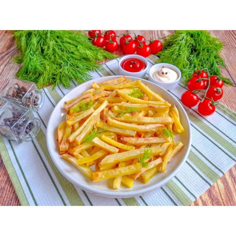 Замороженная картошка фри в аэрогриле