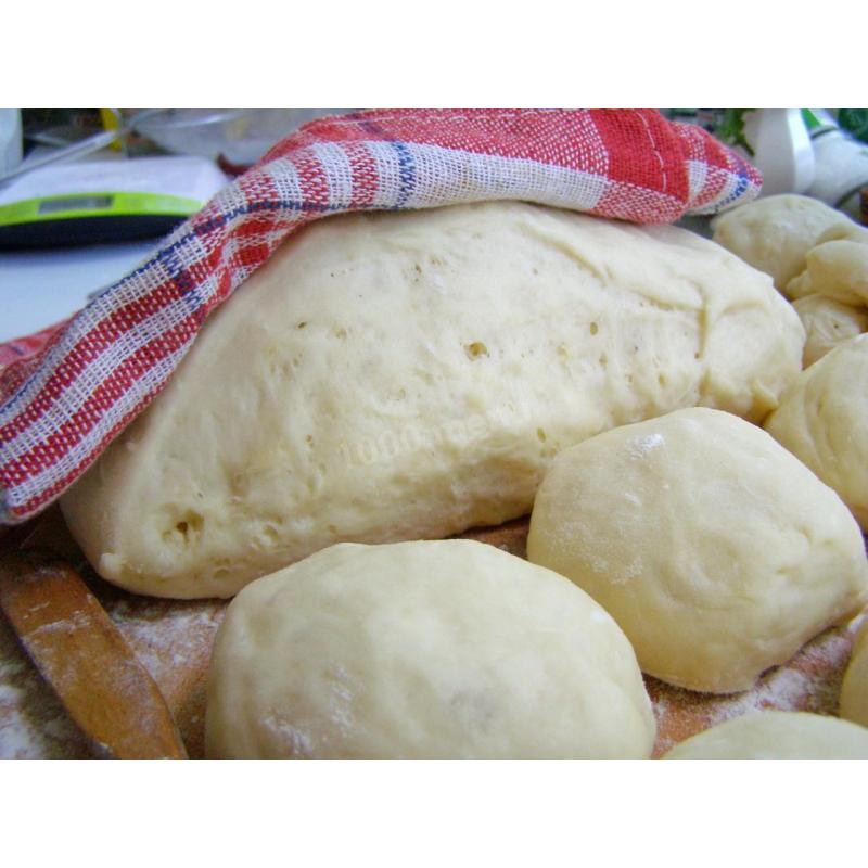 Сдобное тесто на булочки на дрожжах самое вкусное и нежное, фото 1