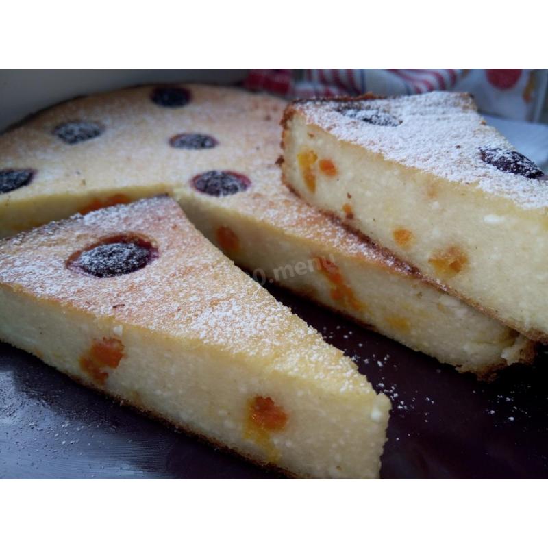 Манно творожная запеканка в духовке, фото 2