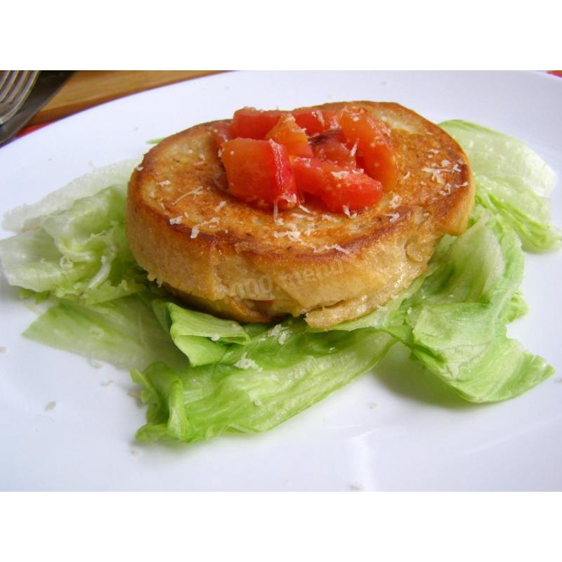 Жареные бутерброды с помидорами и сыром, фото 1