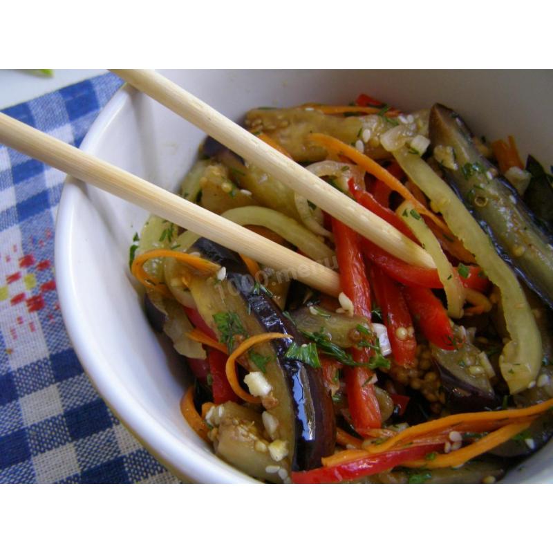 Салат из баклажанов по-корейски, фото 3