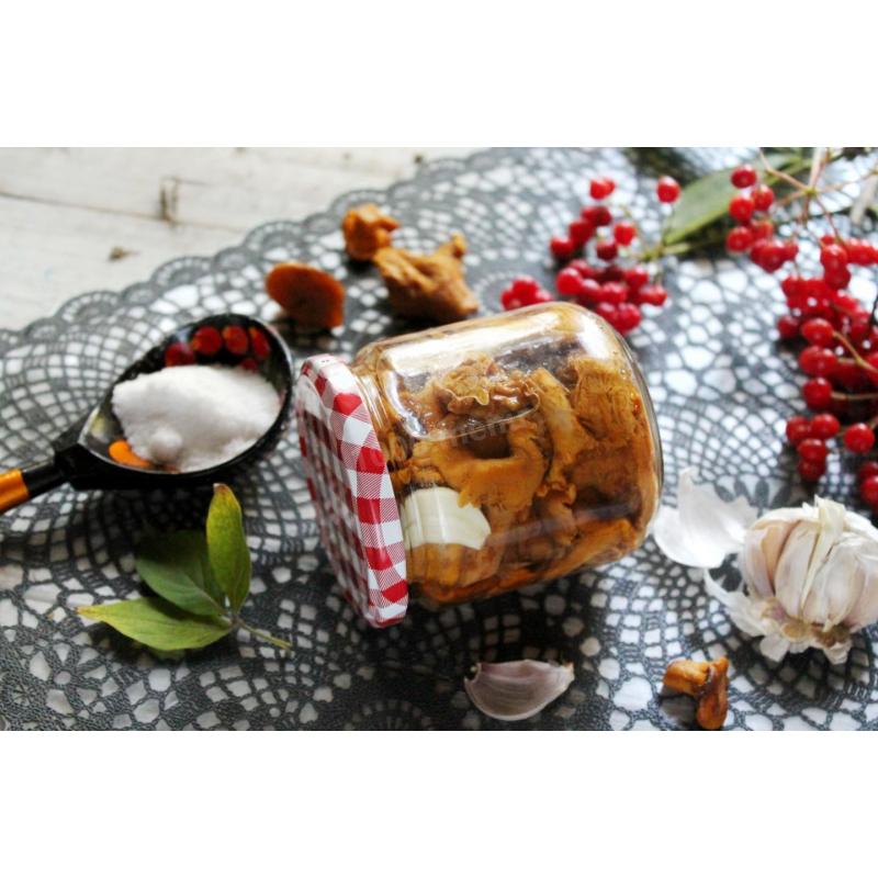 Лисички на зиму в банках, фото 1