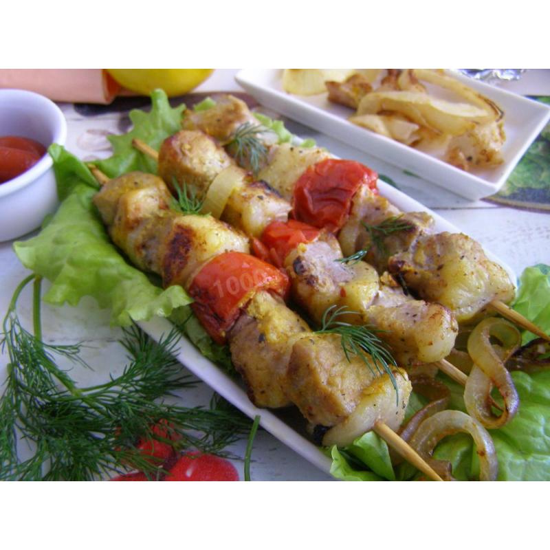 Шашлык из свинины в фольге в духовке мягкий и сочный, фото 2