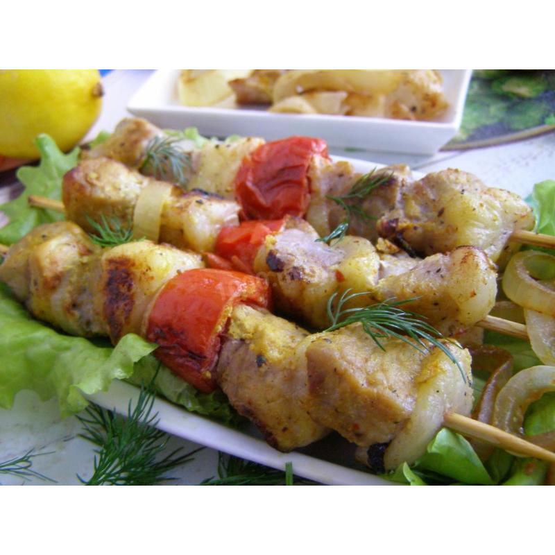 Шашлык из свинины в фольге в духовке мягкий и сочный, фото 3