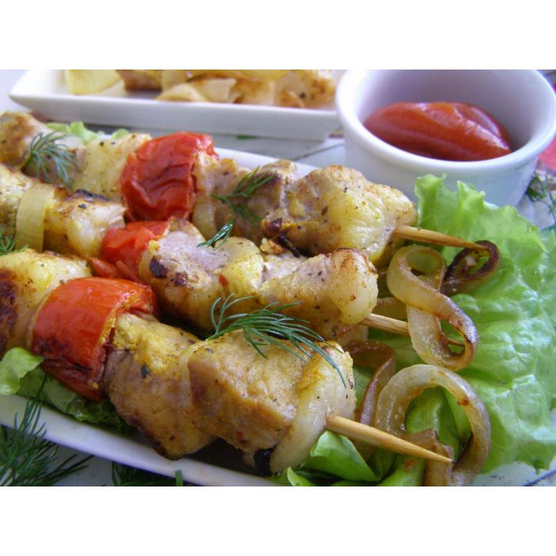 Шашлык из свинины в фольге в духовке мягкий и сочный, фото 4