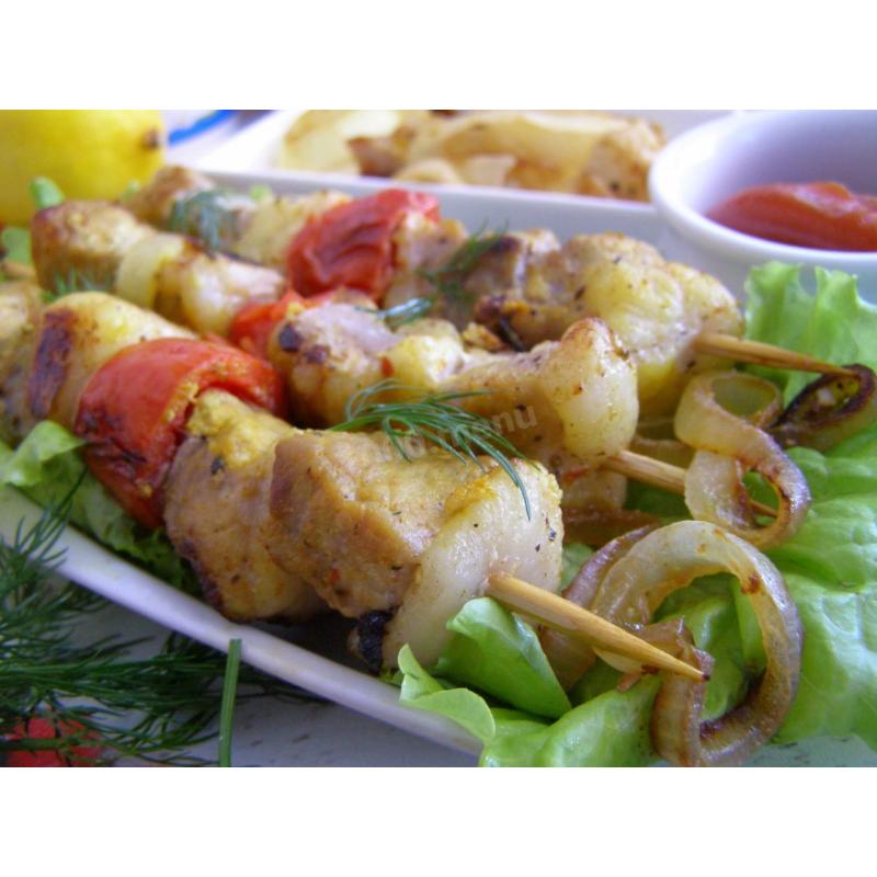 Шашлык из свинины в фольге в духовке мягкий и сочный, фото 6