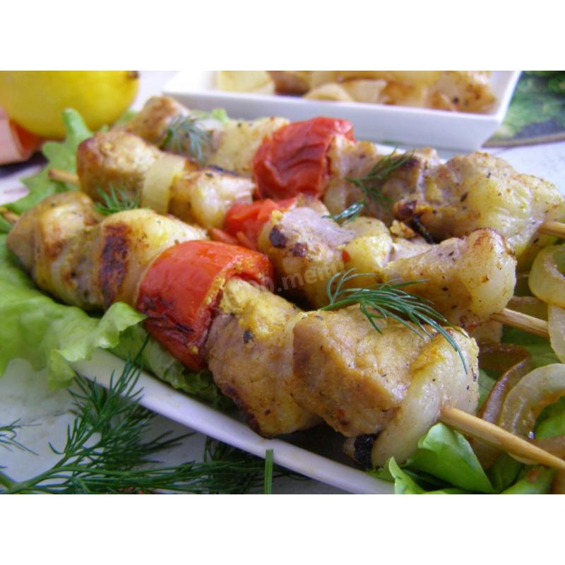 Шашлык из свинины в фольге в духовке мягкий и сочный, фото 7