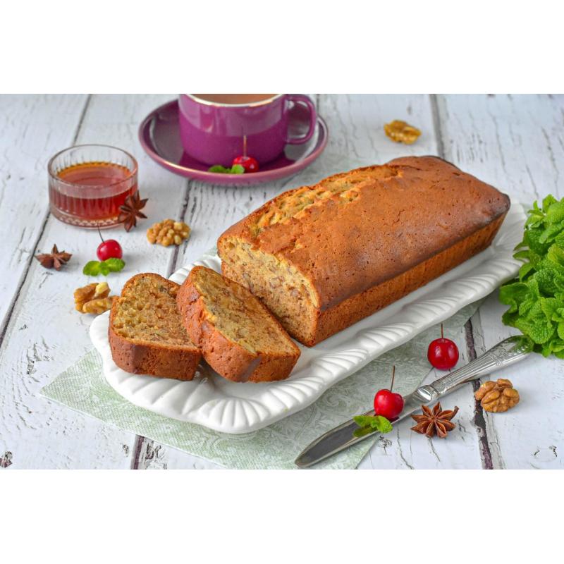 Кекс с грецкими орехами в духовке, фото 1