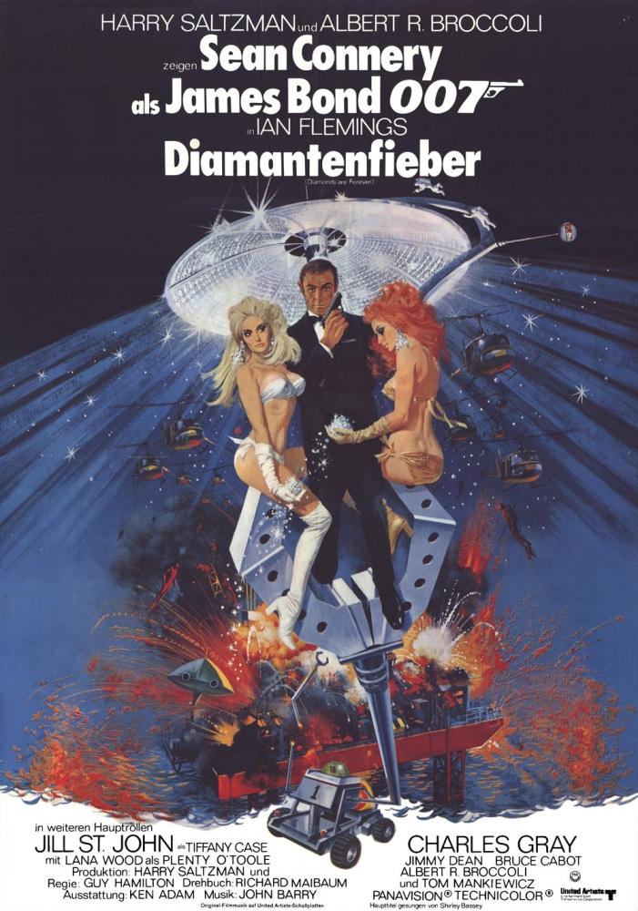 DIAMONDS ARE FOREVER (1971) БРИЛЛИАНТЫ НАВСЕГДА