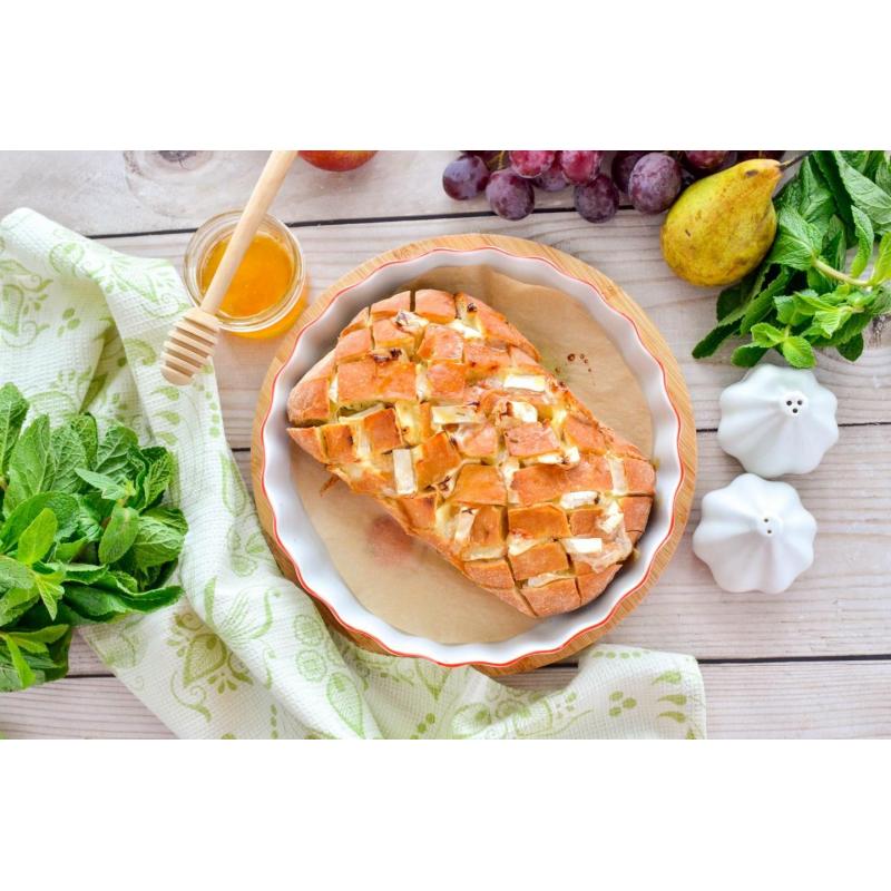 Сыр камамбер в духовке с багетом, фото 2