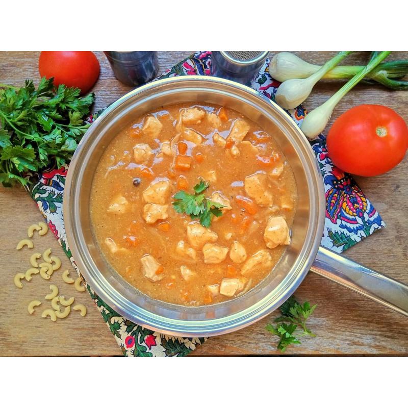 Подлива к макаронам с мукой