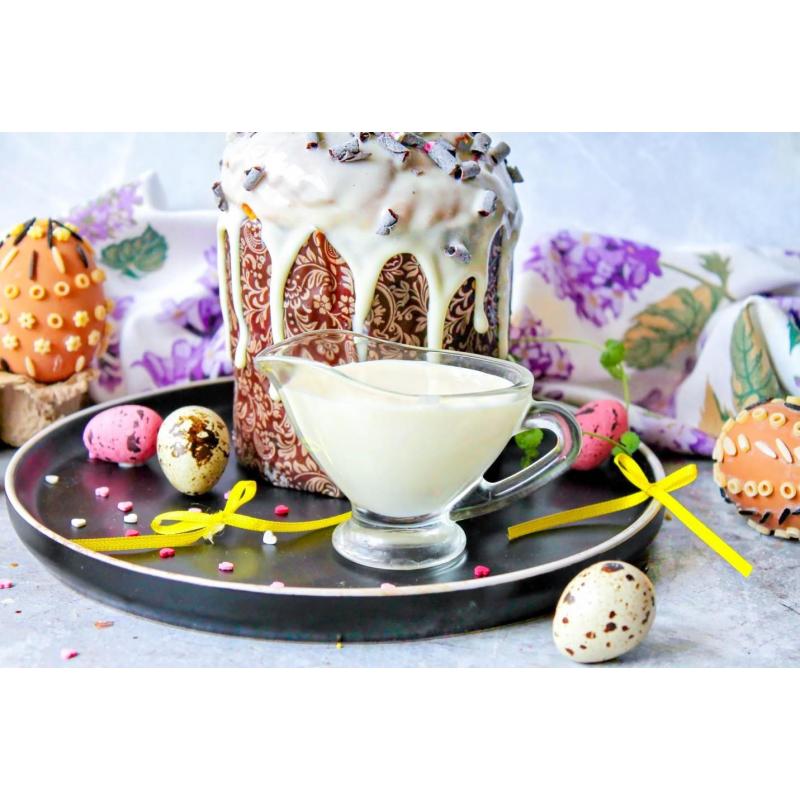 Глазурь для кулича без яиц