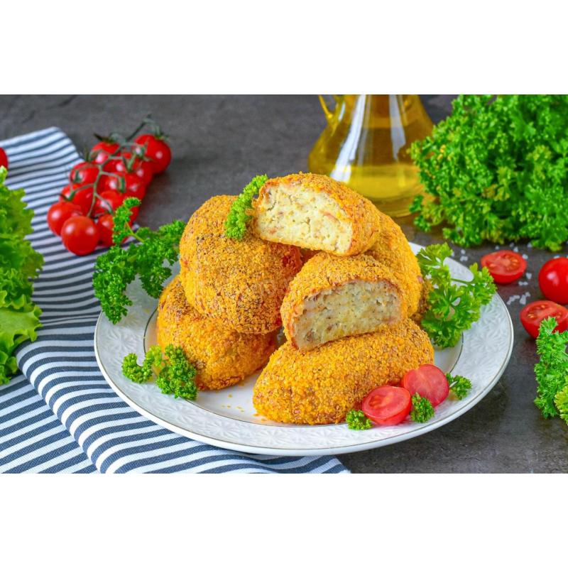 Рыбные котлеты в аэрогриле