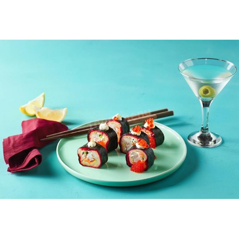 Роллы селедка под шубой с нори