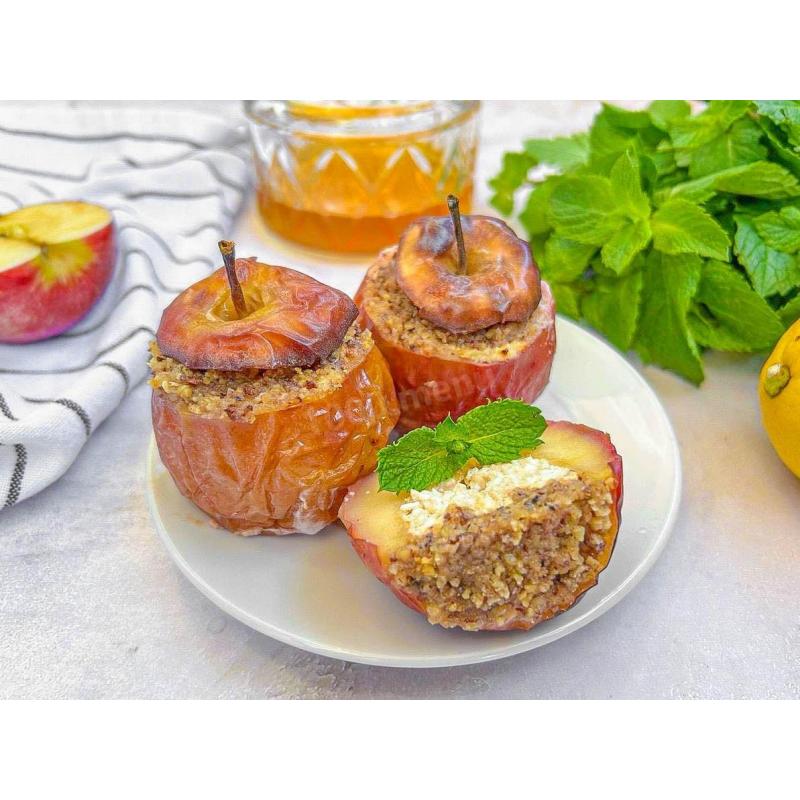 Яблоки с творогом в аэрогриле, фото 1