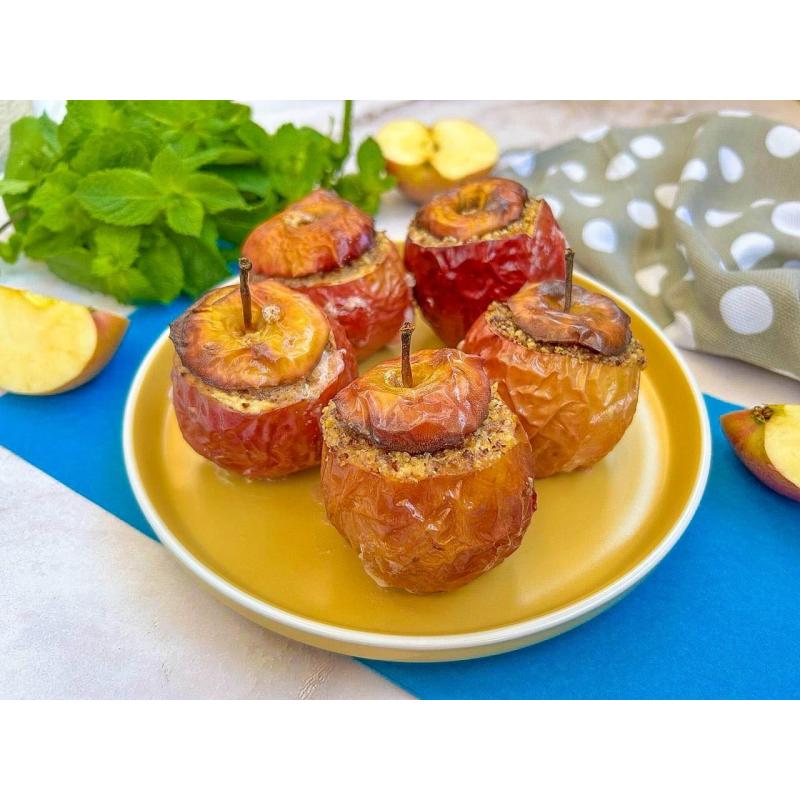 Яблоки с творогом в аэрогриле, фото 2