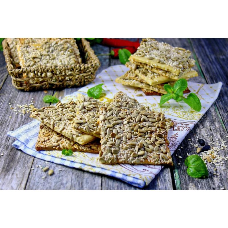 Печенье с семечками подсолнуха и кунжута галетное личный блог