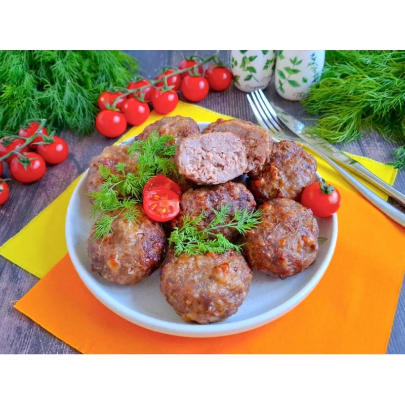 Говяжьи котлеты в аэрогриле на второе