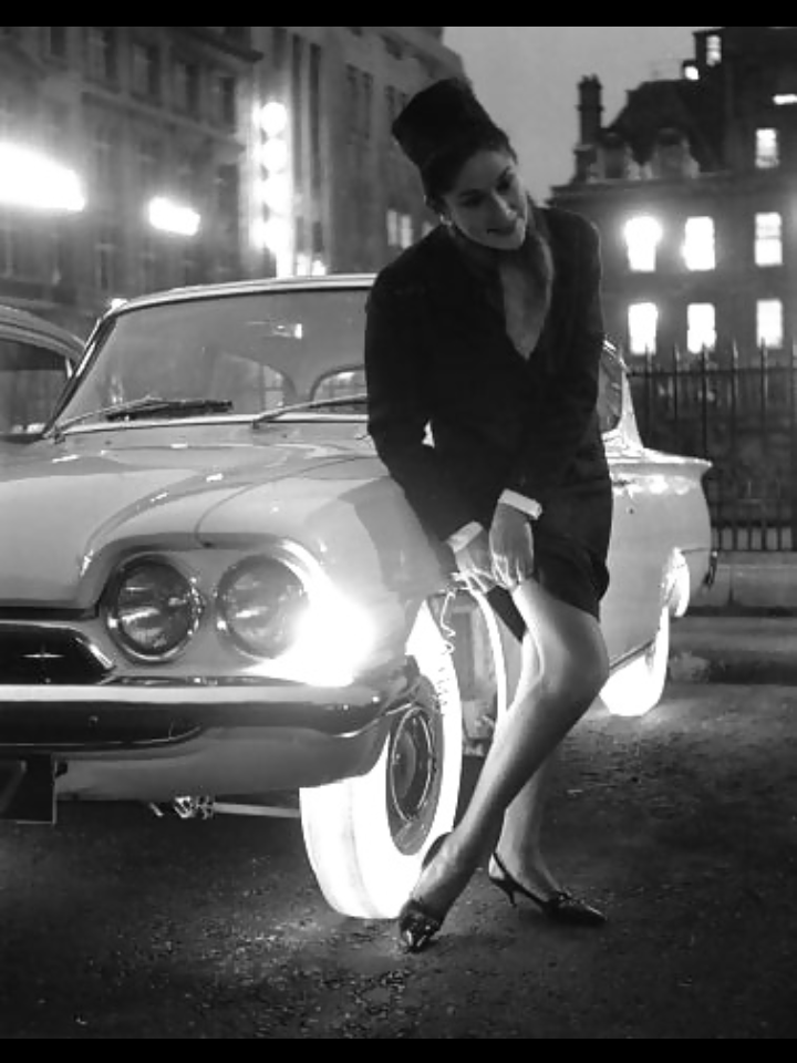 Каждому по вкусу: ретро авто и красивые девушки, фото 47