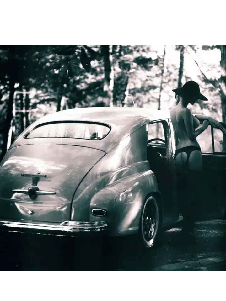 Каждому по вкусу: ретро авто и красивые девушки, фото 11