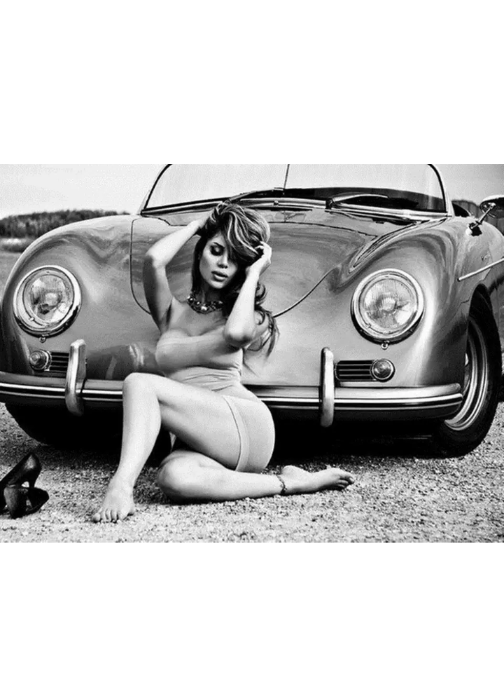 Каждому по вкусу: ретро авто и красивые девушки, фото 4