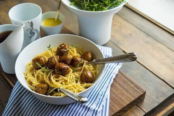 Плотные тефтели с соусом терияки, фото 2 Плотные тефтели с соусом терияки, фото 2