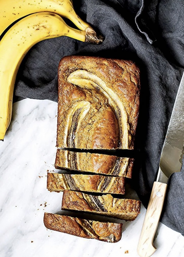 Рецепт бананового хлеба с орехами