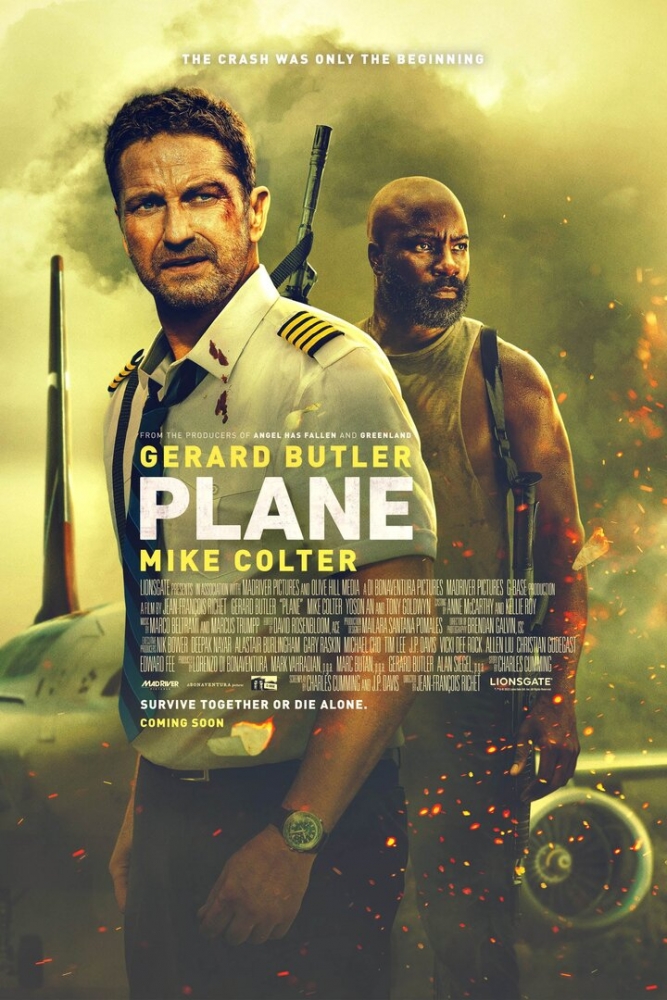 PLANE (2023) КРУШЕНИЕ