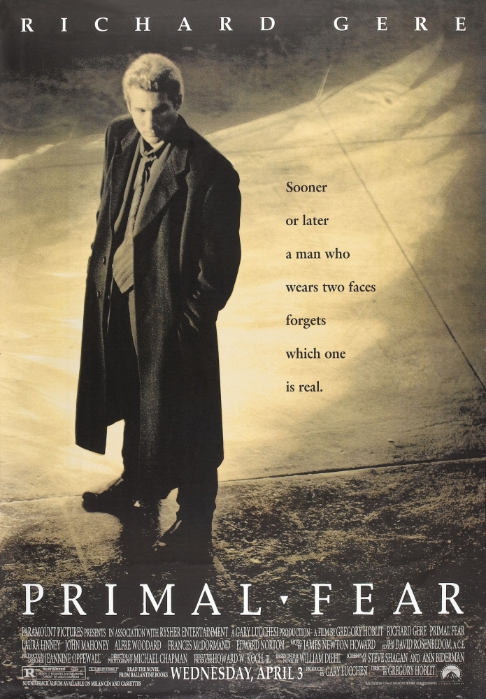 PRIMAL FEAR (1996) ПЕРВОБЫТНЫЙ СТРАХ