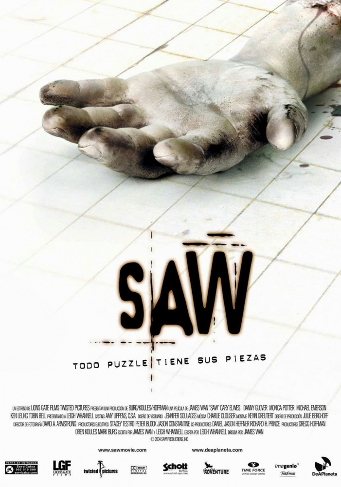 SAW (2004) ПИЛА. ИГРА НА ВЫЖИВАНИЕ