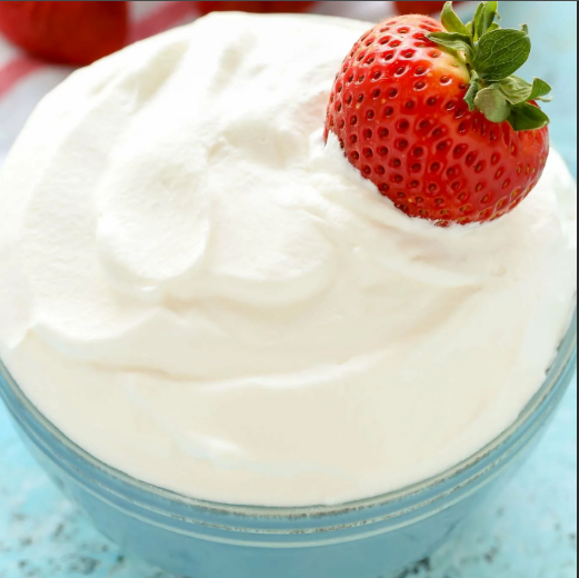 Сколько калорий взбитых сливках?