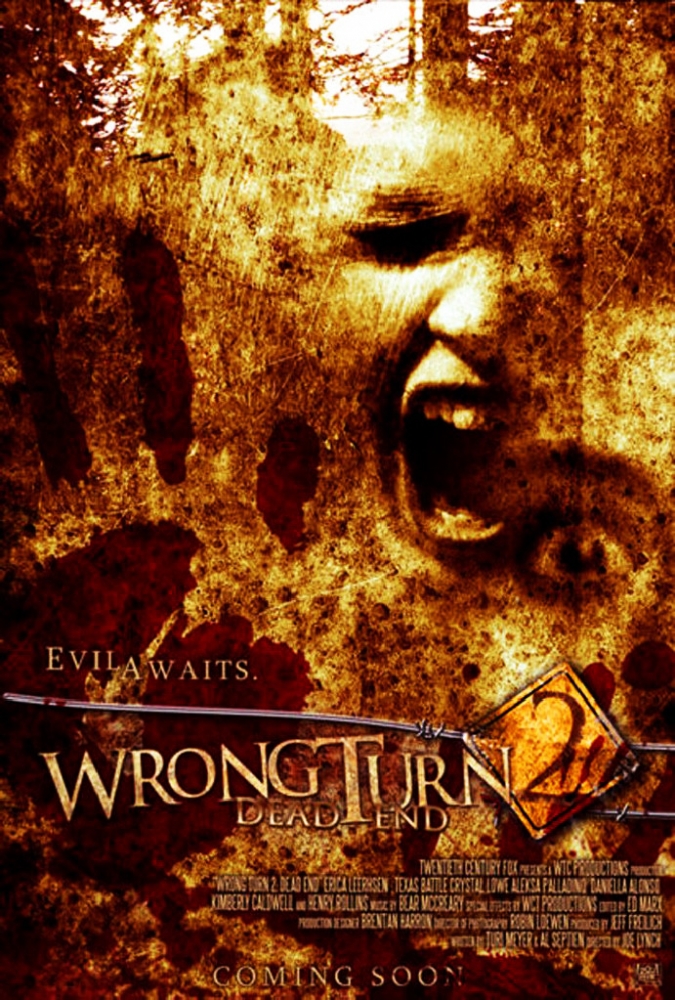 WRONG TURN 2. DEAD END (2007) ПОВОРОТ НЕ ТУДА 2. ТУПИК