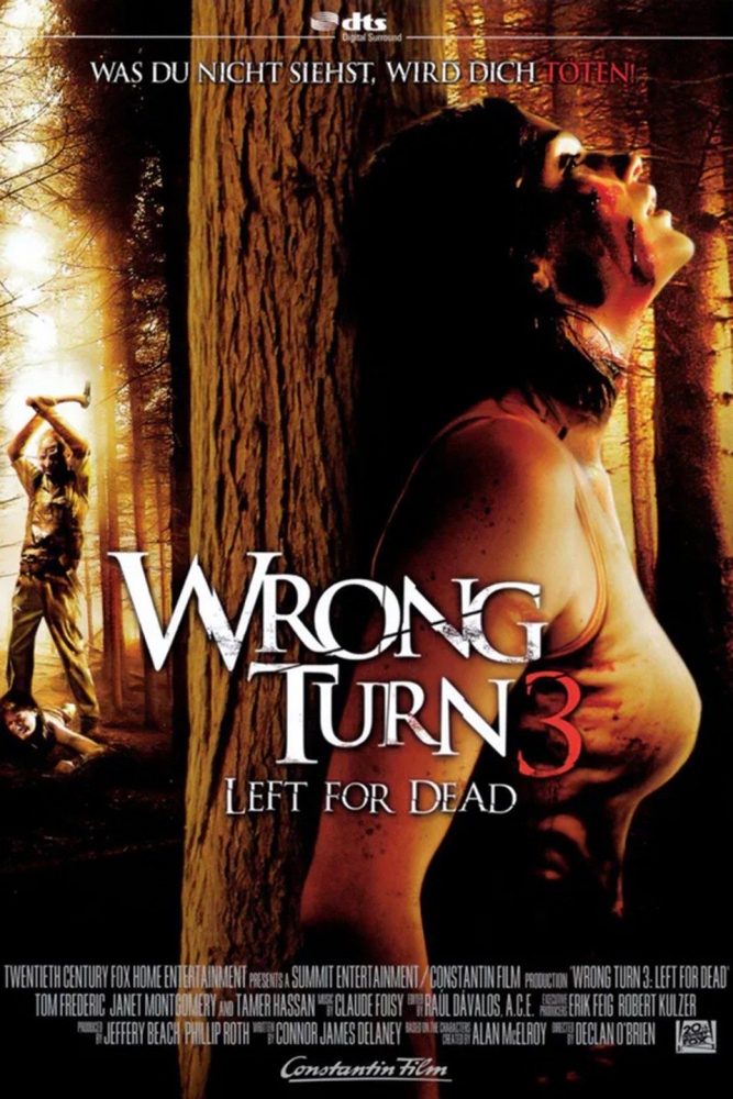 WRONG TURN 3. LEFT FOR DEAD (2009) ПОВОРОТ НЕ ТУДА 3