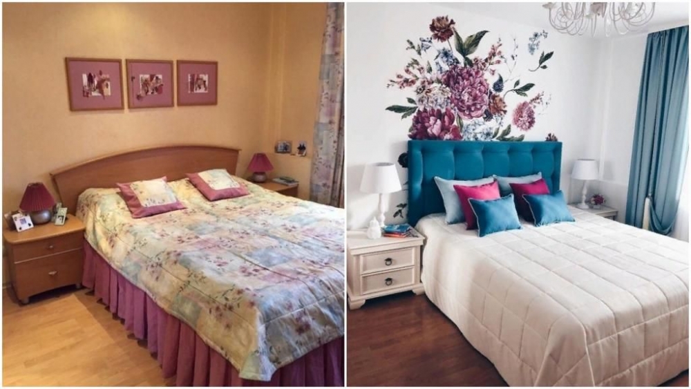 Как обновить старую спальню?