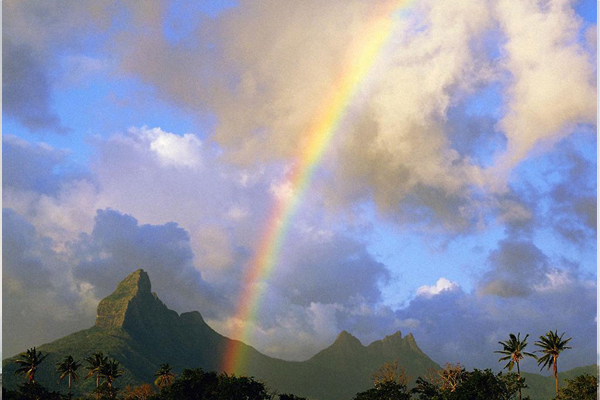 Почему появляется радуга после дождя?