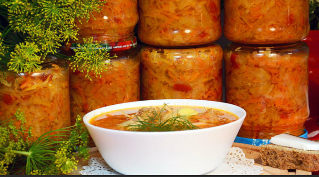 Как приготовить заправку на зиму для супа