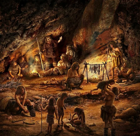 Почему древние люди жили в пещерах ?