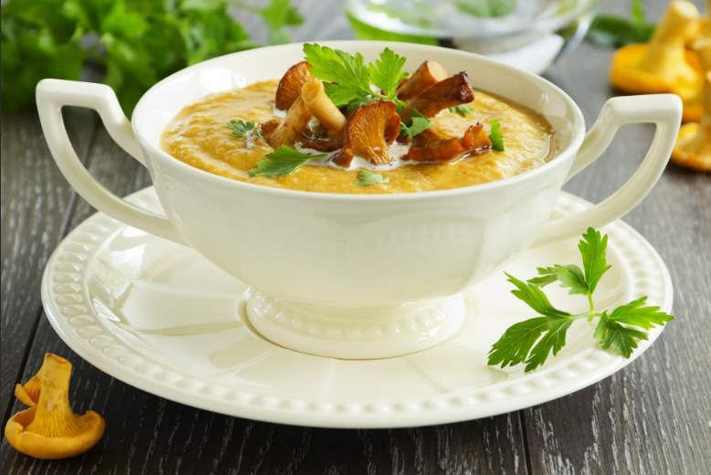 Как приготовить суп-пюре с грибами
