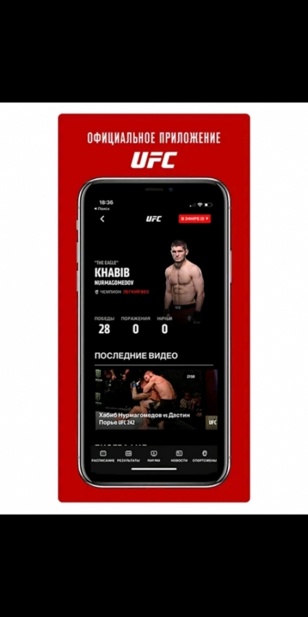 Всем кто увлечён просмотром смешанных единоборств