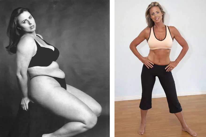 Йога до и после фото