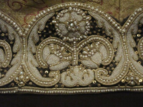 Русская вышивка жемчугом, фото 9 Русская вышивка жемчугом, фото 9