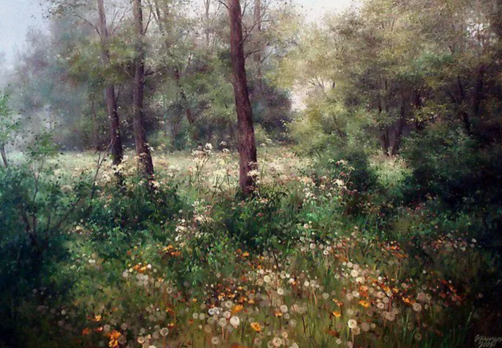 Красота русской природы в картинах Ольги Одальчук, фото 8 Красота русской природы в картинах Ольги Одальчук, фото 8