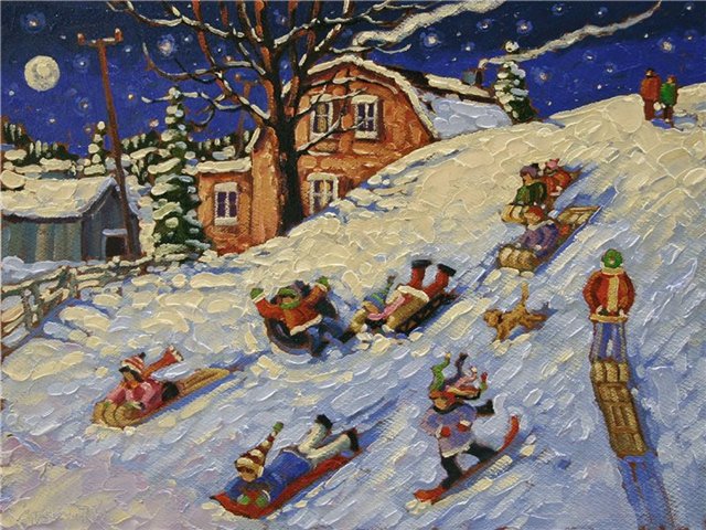 Открытки с переменами время года, фото 7