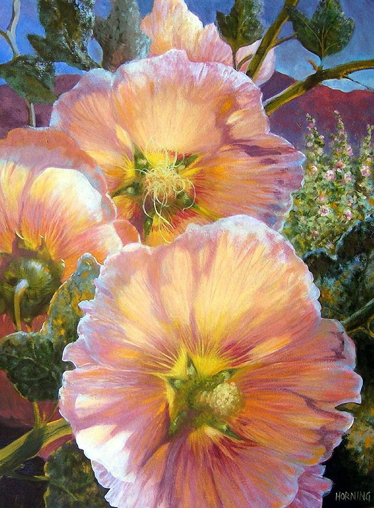 Художница Элизабет Хорнинг - волшебница цветов, фото 10 Художница Элизабет Хорнинг - волшебница цветов, фото 10