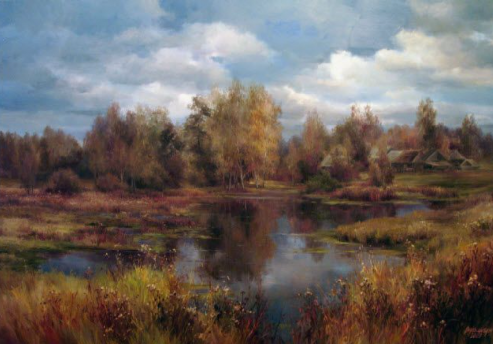 Красота русской природы в картинах Ольги Одальчук, фото 9 Красота русской природы в картинах Ольги Одальчук, фото 9