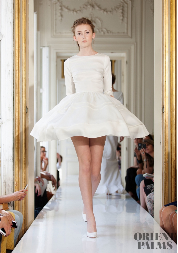 Девушки в коротких свадебных платьях, фото 8 Девушки в коротких свадебных платьях, фото 8