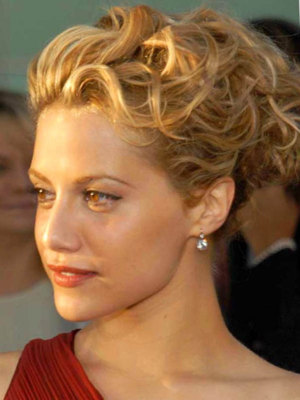 Идеи новогодних причёсок. Часть 2-я. Укладка на короткие и средние волосы., фото 11