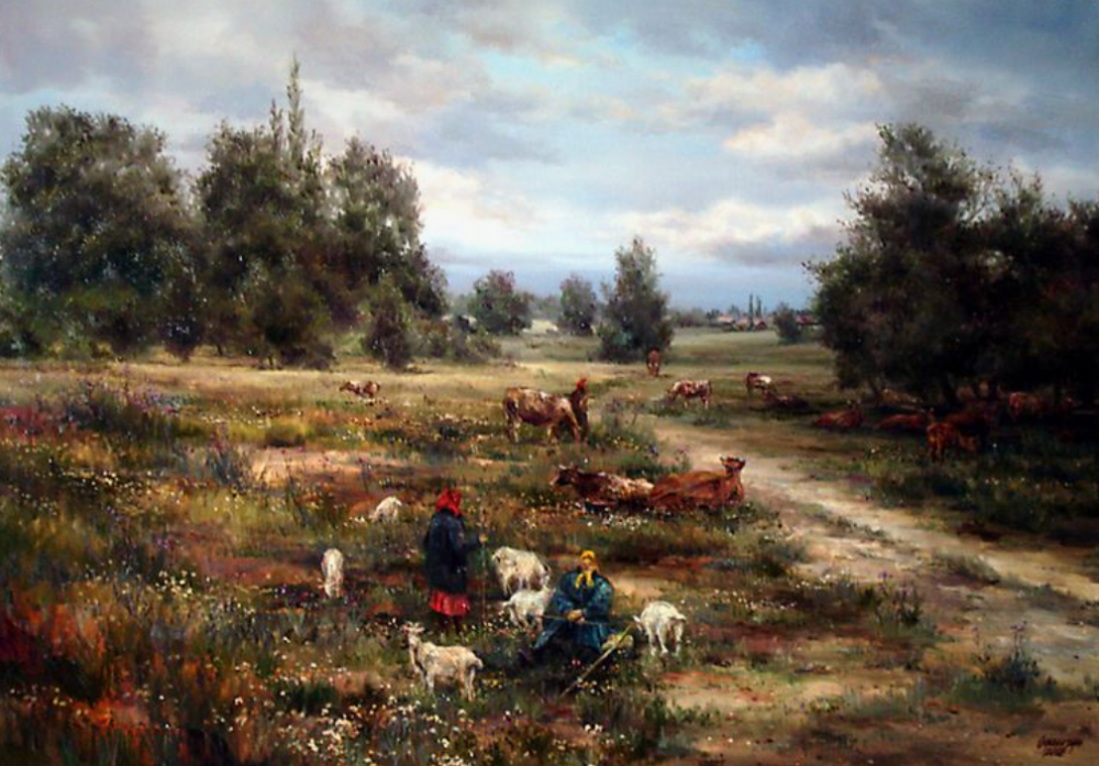 Красота русской природы в картинах Ольги Одальчук, фото 10 Красота русской природы в картинах Ольги Одальчук, фото 10