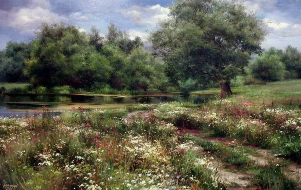 Красота русской природы в картинах Ольги Одальчук, фото 11 Красота русской природы в картинах Ольги Одальчук, фото 11