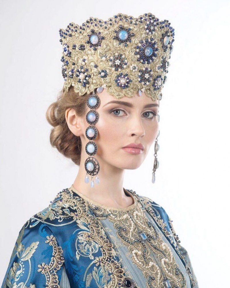 Красота русского кокошника в современном дизайне., фото 13 Красота русского кокошника в современном дизайне., фото 13